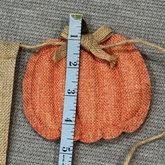Rustic Give Thanks Burlap Banner Thanksgiving Seasonal Decor Mantel Hobby Lobby - Picture 9 of 11